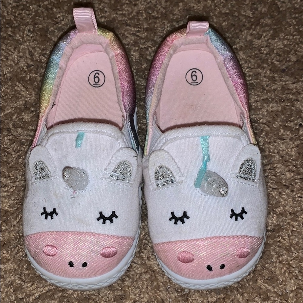 Toddler unicorn shoes